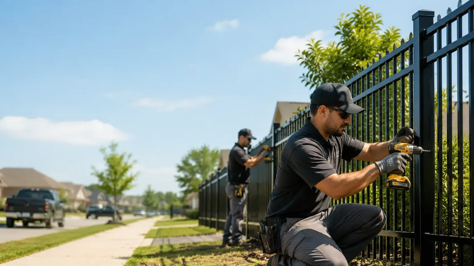 Metal Fence Installation in Koppel, PA